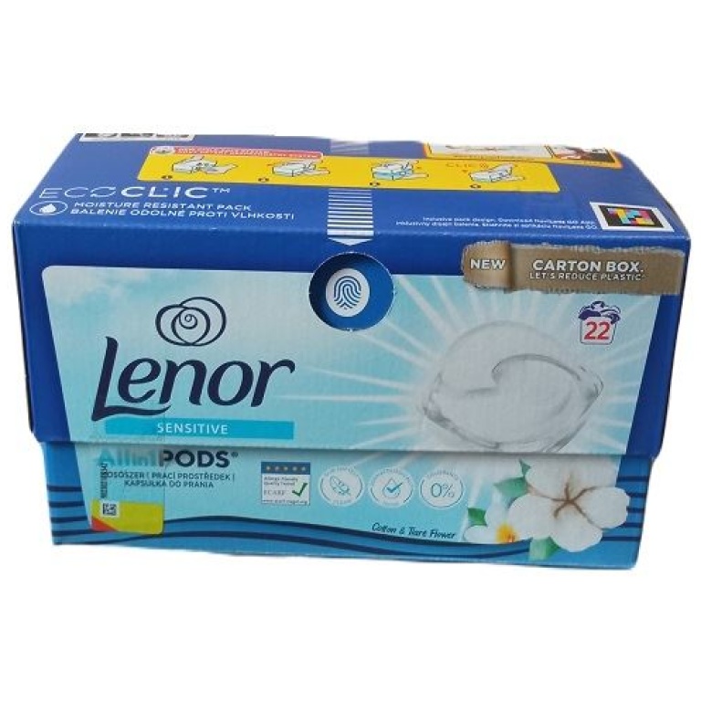 Lenor Sensitiv univerzálne kapsule na pranie 22 ks NemeckaDrogeria sk